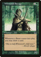 Selvagem de Wirewood / Wirewood Savage - Magic: The Gathering - MoxLand