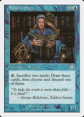 Sábio Soldeviano / Soldevi Sage - Magic: The Gathering - MoxLand