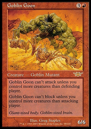 Capanga Goblin / Goblin Goon - Magic: The Gathering - MoxLand