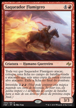 Saqueador Flamígero / Flamerush Rider - Magic: The Gathering - MoxLand