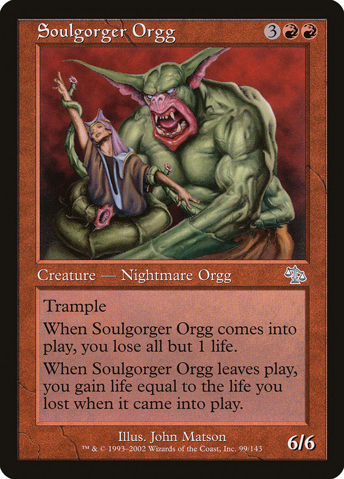 Orgg Engole-Almas / Soulgorger Orgg - Magic: The Gathering - MoxLand