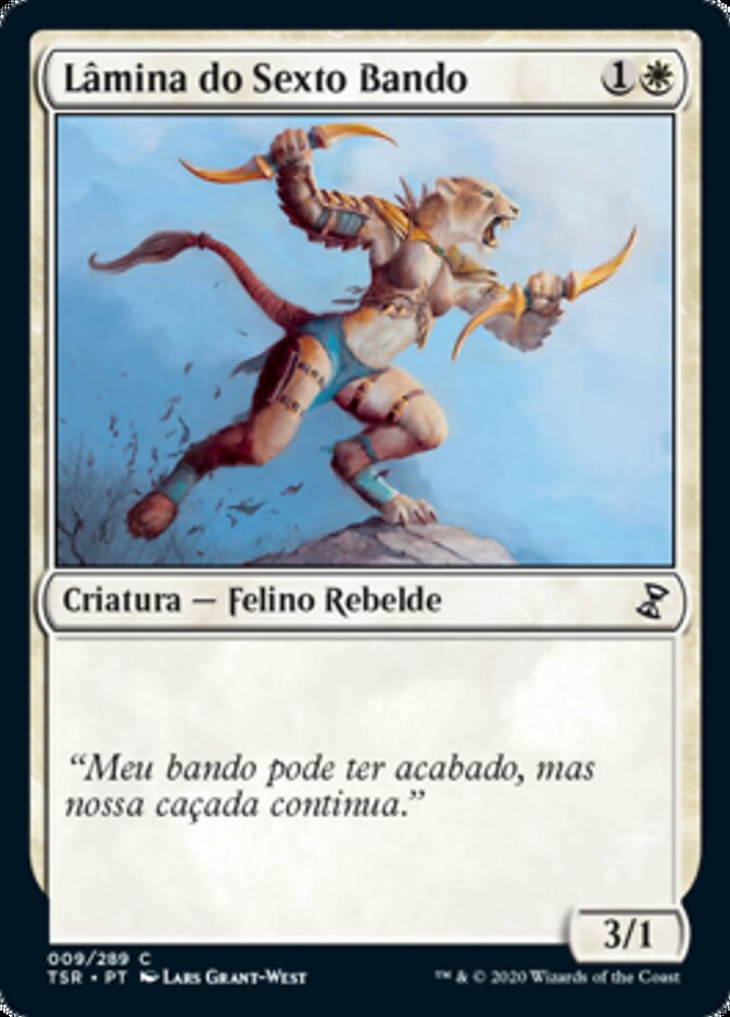 Lâmina do Sexto Bando / Blade of the Sixth Pride - Magic: The Gathering - MoxLand