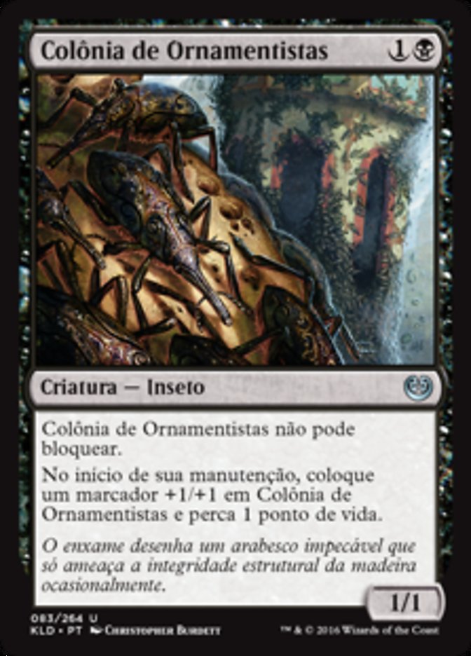 Colônia de Ornamentistas / Fretwork Colony - Magic: The Gathering - MoxLand