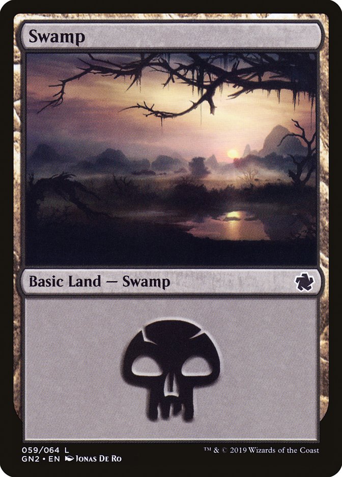 Pântano / Swamp - Magic: The Gathering - MoxLand