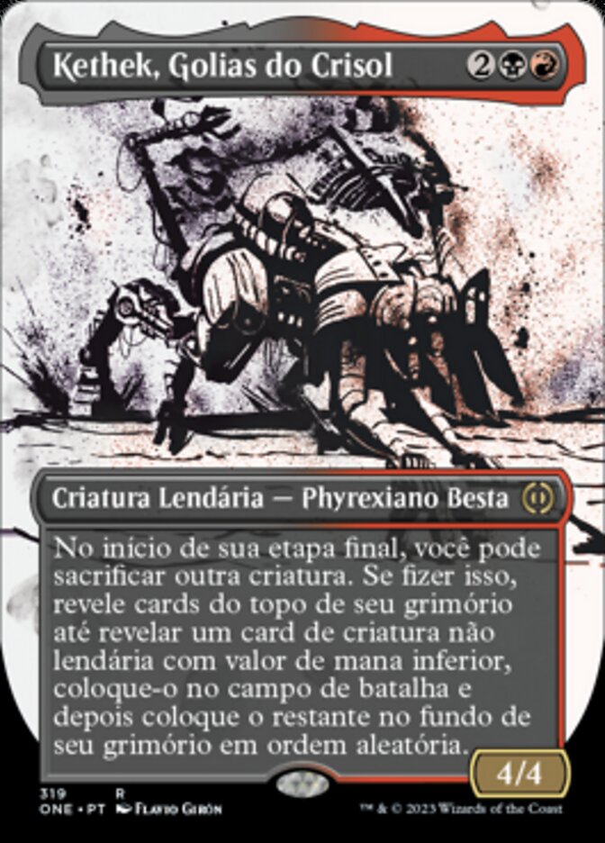 Kethek, Golias do Crisol / Kethek, Crucible Goliath - Magic: The Gathering - MoxLand