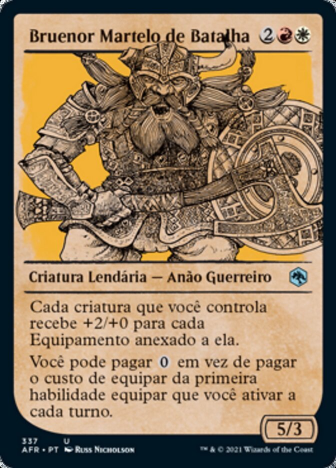 Bruenor Martelo de Batalha / Bruenor Battlehammer - Magic: The Gathering - MoxLand