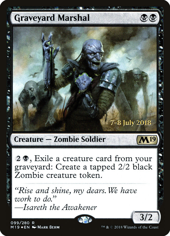 Marechal do Cemitério / Graveyard Marshal - Magic: The Gathering - MoxLand