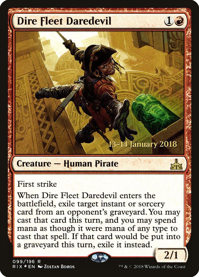 Destemida da Frota Macabra / Dire Fleet Daredevil - Magic: The Gathering - MoxLand