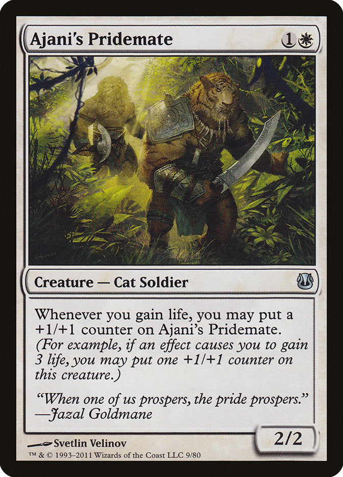 Companheiro de Bando de Ajani / Ajani's Pridemate - Magic: The Gathering - MoxLand