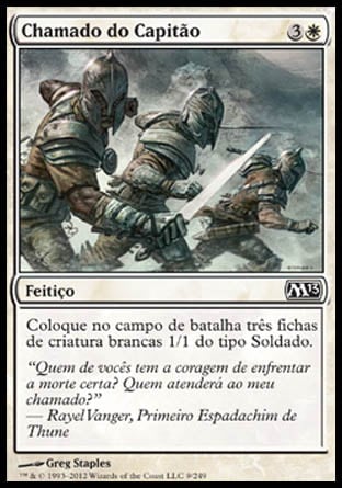 Chamado do Capitão / Captain's Call - Magic: The Gathering - MoxLand