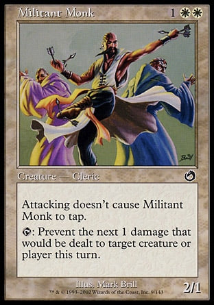 Monge Militante / Militant Monk - Magic: The Gathering - MoxLand