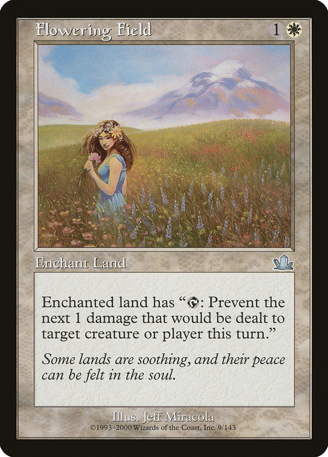 Campo Florido / Flowering Field - Magic: The Gathering - MoxLand