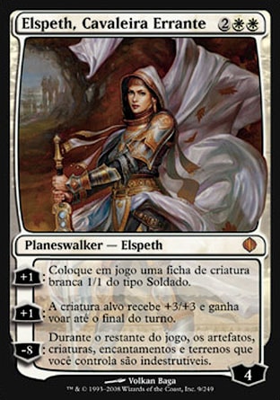 Elspeth, Cavaleira Errante / Elspeth, Knight-Errant - Magic: The Gathering - MoxLand