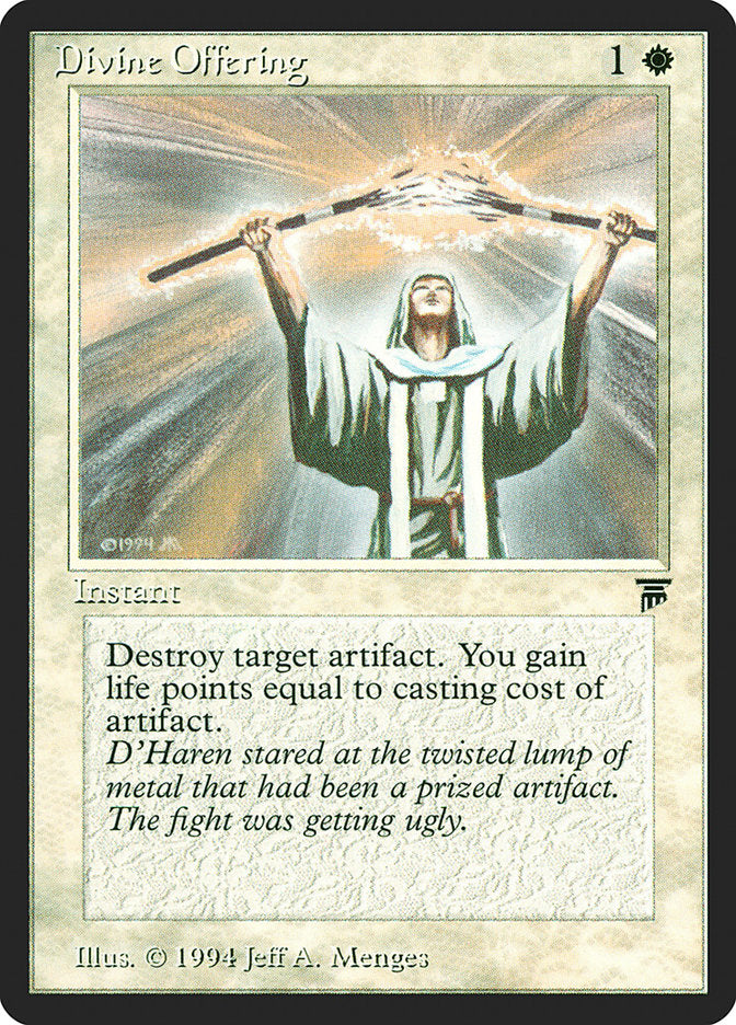 Oferenda Divina / Divine Offering - Magic: The Gathering - MoxLand