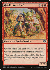 Comandante de Guerra Goblin / Goblin Warchief - Magic: The Gathering - MoxLand