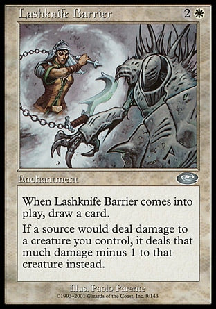 Barreira de Facas Açoitadoras / Lashknife Barrier - Magic: The Gathering - MoxLand