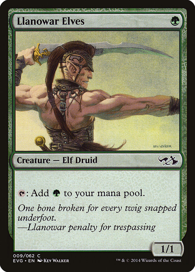 Elfos de Llanowar / Llanowar Elves - Magic: The Gathering - MoxLand