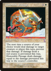 Passagem Honrosa / Honorable Passage - Magic: The Gathering - MoxLand