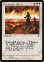 Fire and Brimstone / Fire and Brimstone - Magic: The Gathering - MoxLand