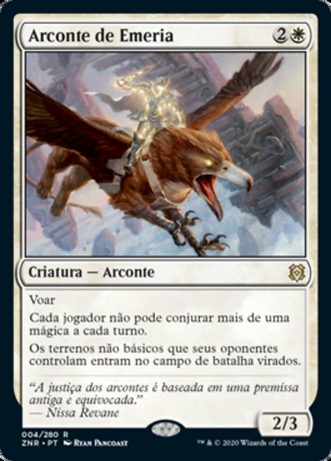 Arconte de Emeria / Archon of Emeria - Magic: The Gathering - MoxLand