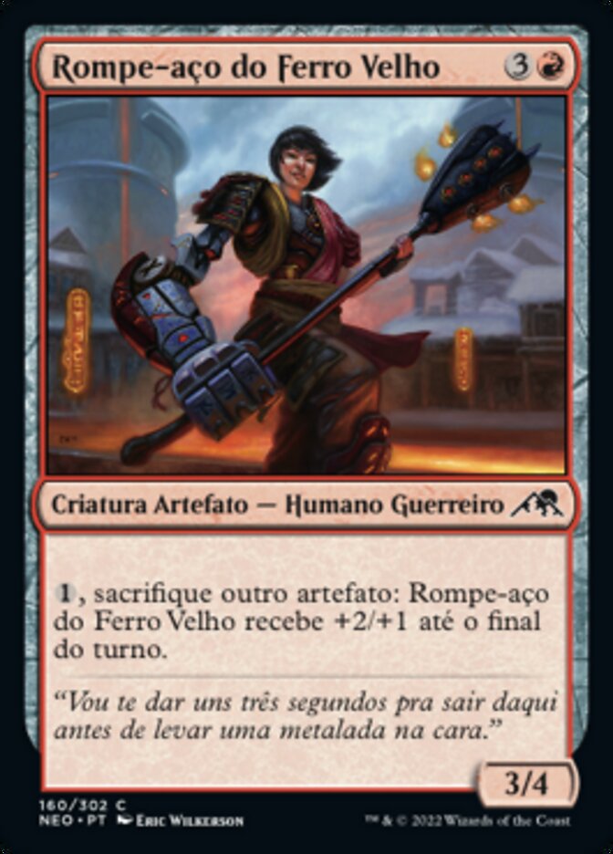 Rompe-aço do Ferro Velho / Scrapyard Steelbreaker - Magic: The Gathering - MoxLand