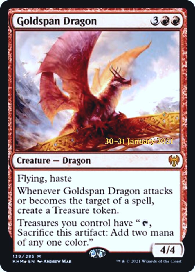 Dragão da Ponte Dourada / Goldspan Dragon - Magic: The Gathering - MoxLand