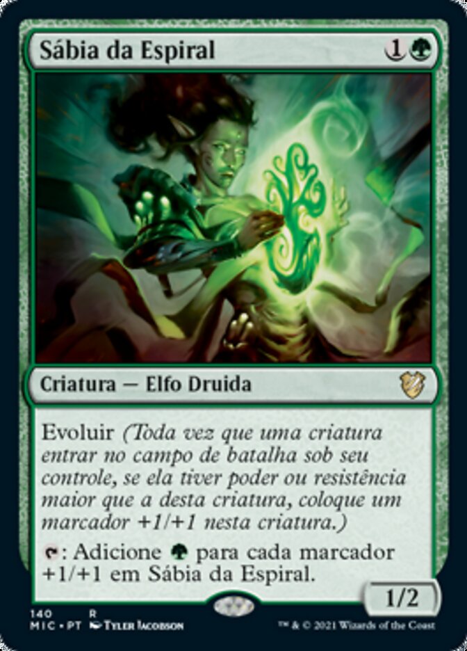 Sábia da Espiral / Gyre Sage - Magic: The Gathering - MoxLand