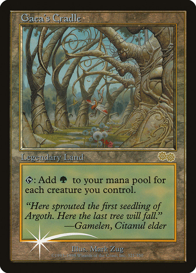 Berço de Géia / Gaea's Cradle - Magic: The Gathering - MoxLand