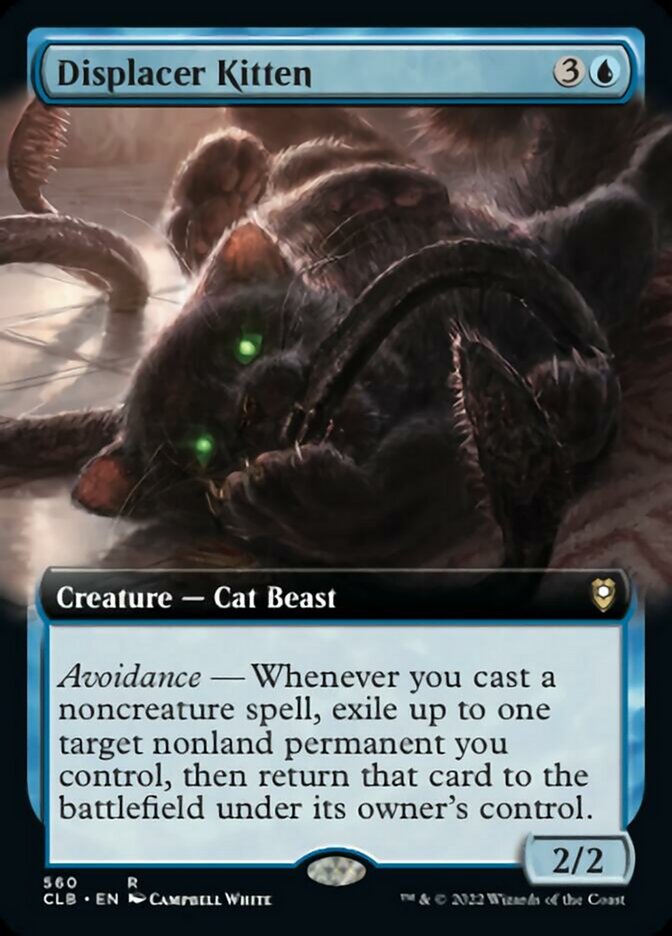 Gatinha Deslocadora / Displacer Kitten - Magic: The Gathering - MoxLand