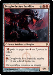 Dragão de Aço Fundido / Moltensteel Dragon - Magic: The Gathering - MoxLand