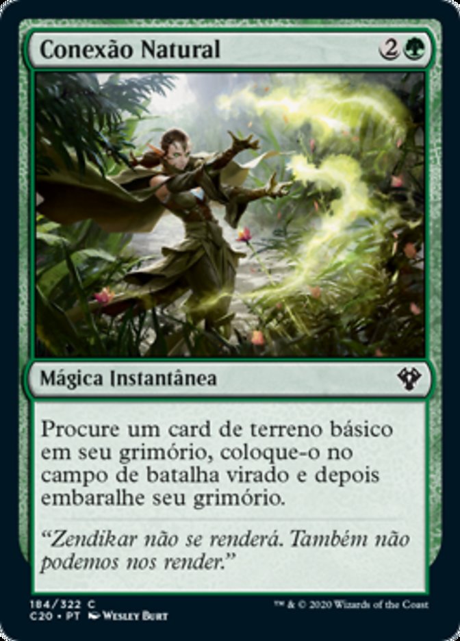 Conexão Natural / Natural Connection - Magic: The Gathering - MoxLand