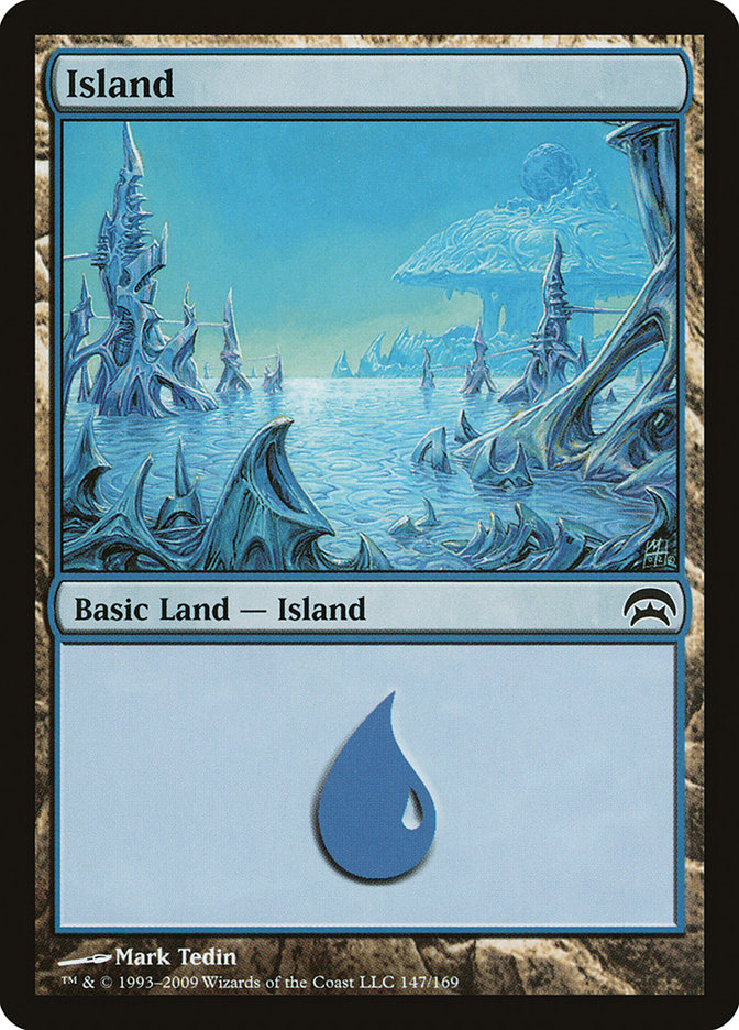 Ilha / Island - Magic: The Gathering - MoxLand