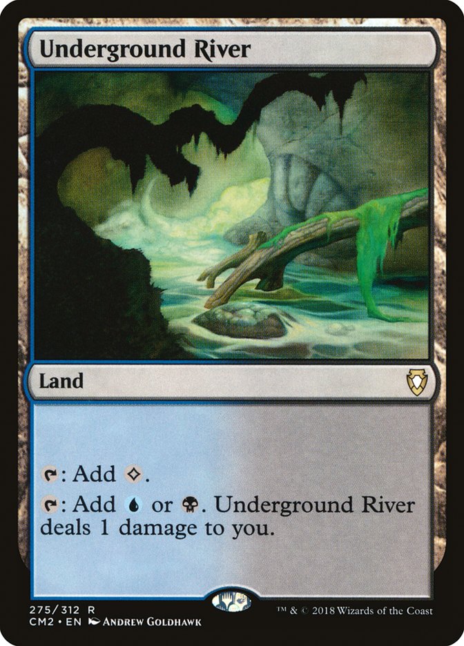 Rio Subterrâneo / Underground River - Magic: The Gathering - MoxLand