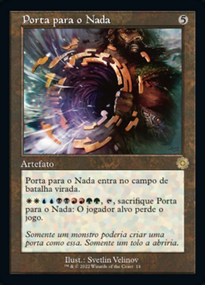 Porta para o Nada / Door to Nothingness - Magic: The Gathering - MoxLand