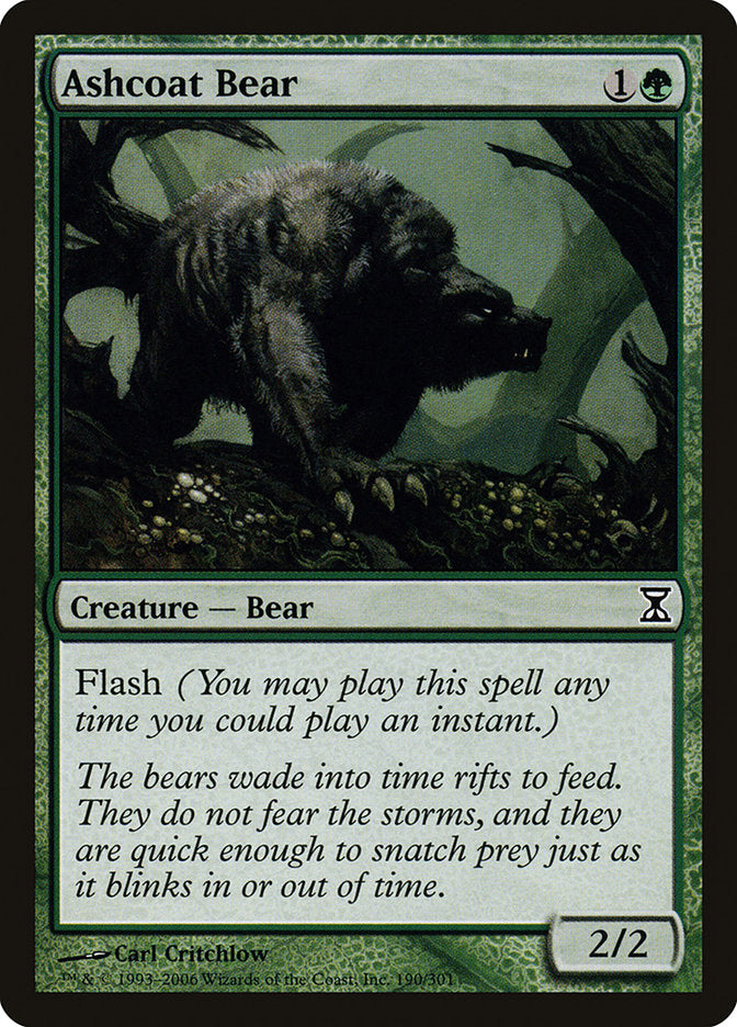 Urso Capa-Cinzenta / Ashcoat Bear - Magic: The Gathering - MoxLand