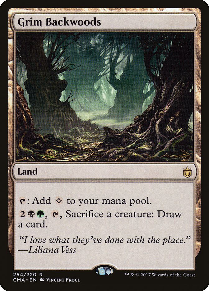 Mata Sinistra / Grim Backwoods - Magic: The Gathering - MoxLand