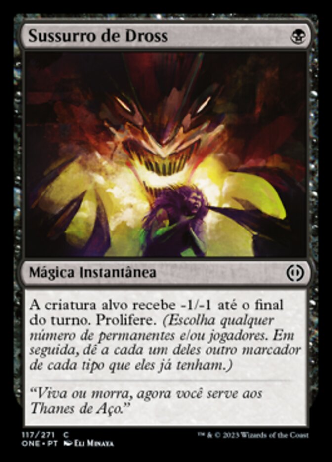 Sussurro de Dross / Whisper of the Dross - Magic: The Gathering - MoxLand