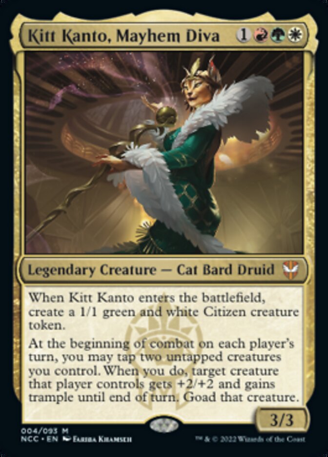 Kitt Kanto, Diva do Pandemônio / Kitt Kanto, Mayhem Diva - Magic: The Gathering - MoxLand