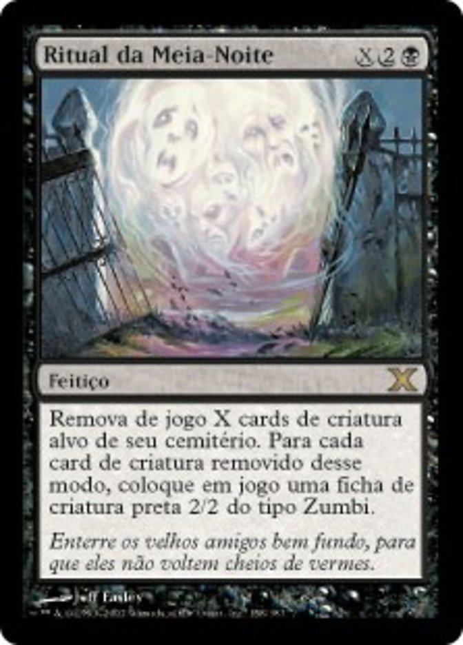 Ritual da Meia-Noite / Midnight Ritual - Magic: The Gathering - MoxLand