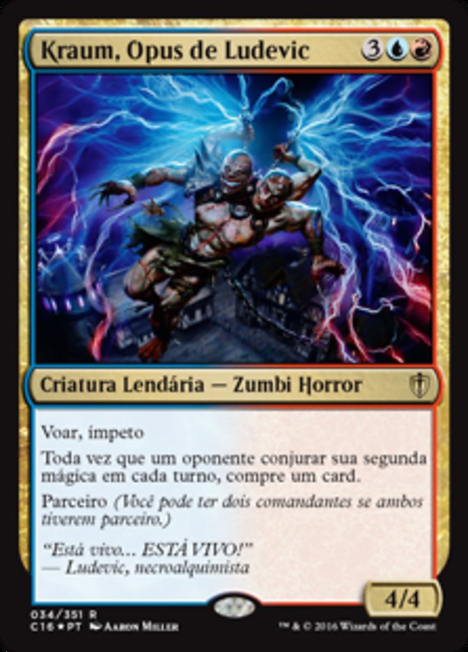 Kraum, Opus de Ludevic / Kraum, Ludevic's Opus - Magic: The Gathering - MoxLand