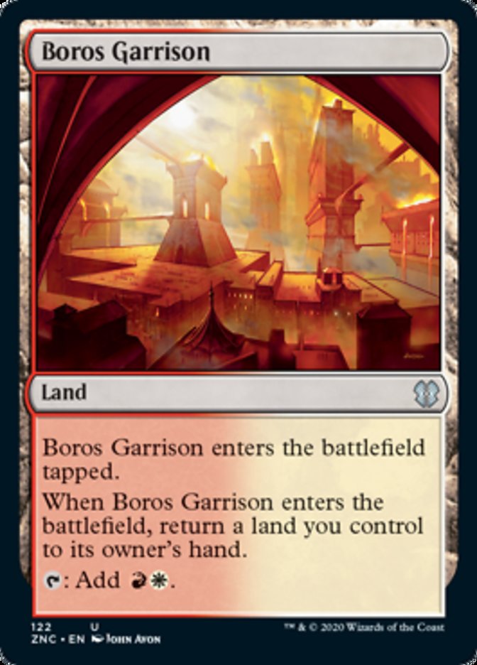 Guarnição Boros / Boros Garrison - Magic: The Gathering - MoxLand