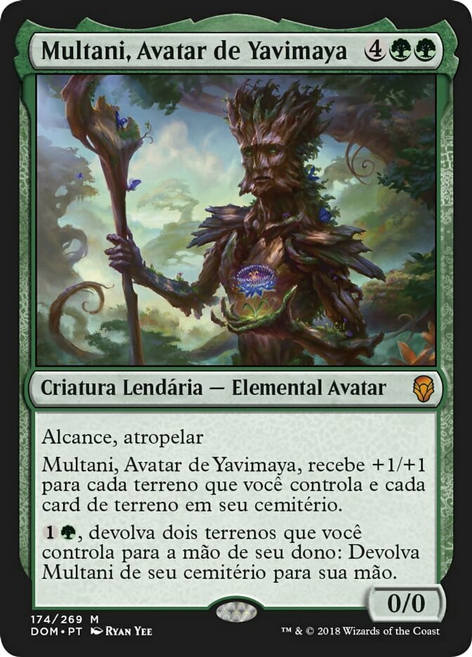 Multani, Avatar de Yavimaya / Multani, Yavimaya's Avatar - Magic: The Gathering - MoxLand