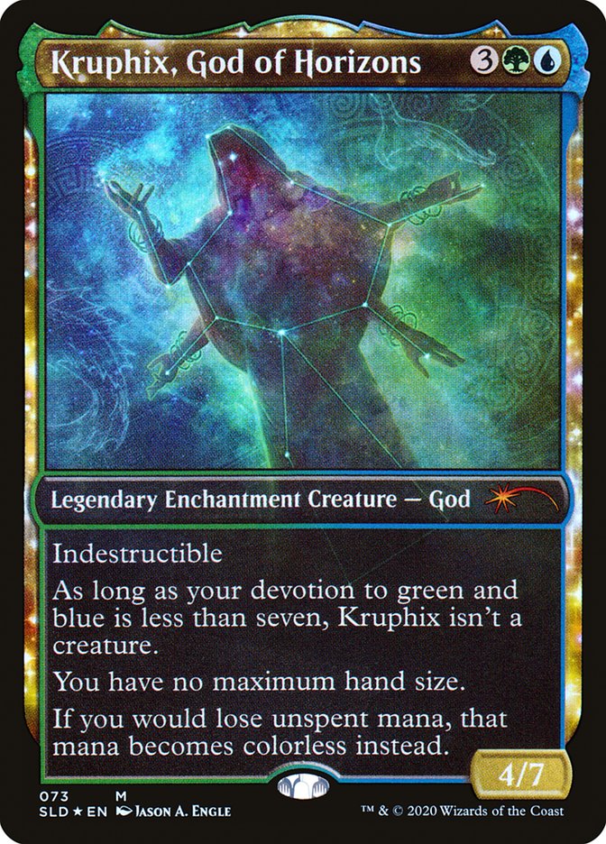 Crufix, Deus dos Horizontes / Kruphix, God of Horizons - Magic: The Gathering - MoxLand