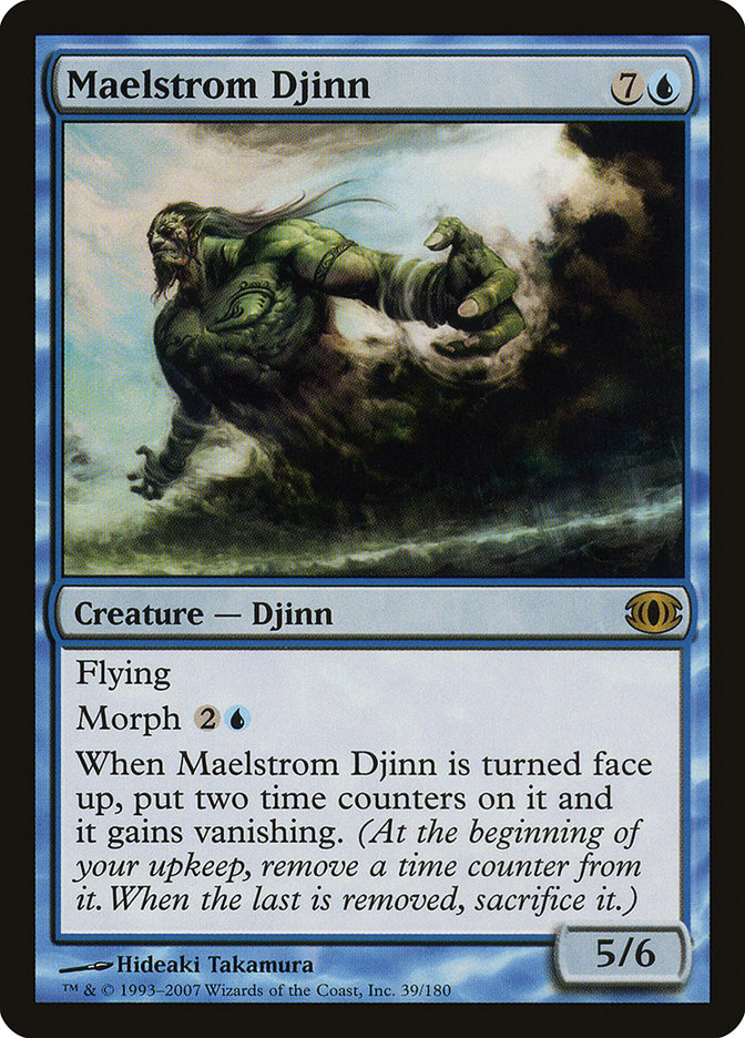 Gênio do Redemoinho / Maelstrom Djinn - Magic: The Gathering - MoxLand