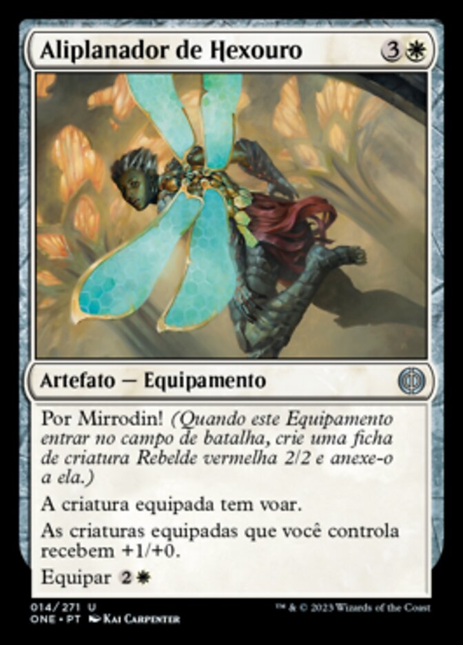 Aliplanador de Hexouro / Hexgold Hoverwings - Magic: The Gathering - MoxLand