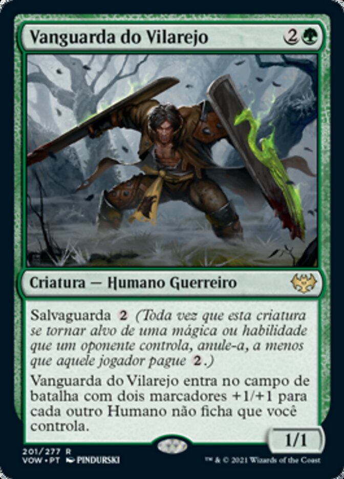 Vanguarda do Vilarejo / Hamlet Vanguard - Magic: The Gathering - MoxLand