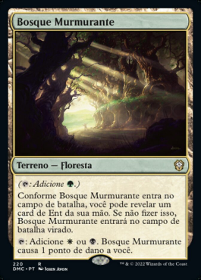 Bosque Murmurante / Murmuring Bosk - Magic: The Gathering - MoxLand