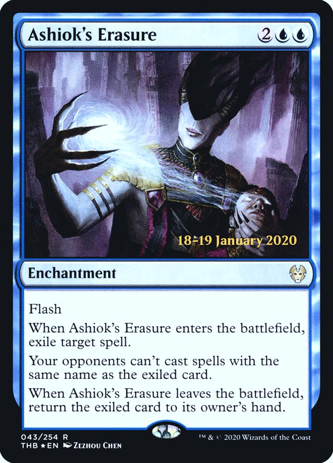 Apagamento de Ashiok / Ashiok's Erasure - Magic: The Gathering - MoxLand