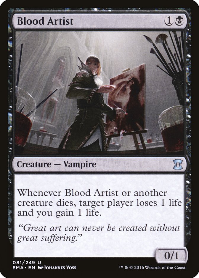 Artista do Sangue / Blood Artist - Magic: The Gathering - MoxLand