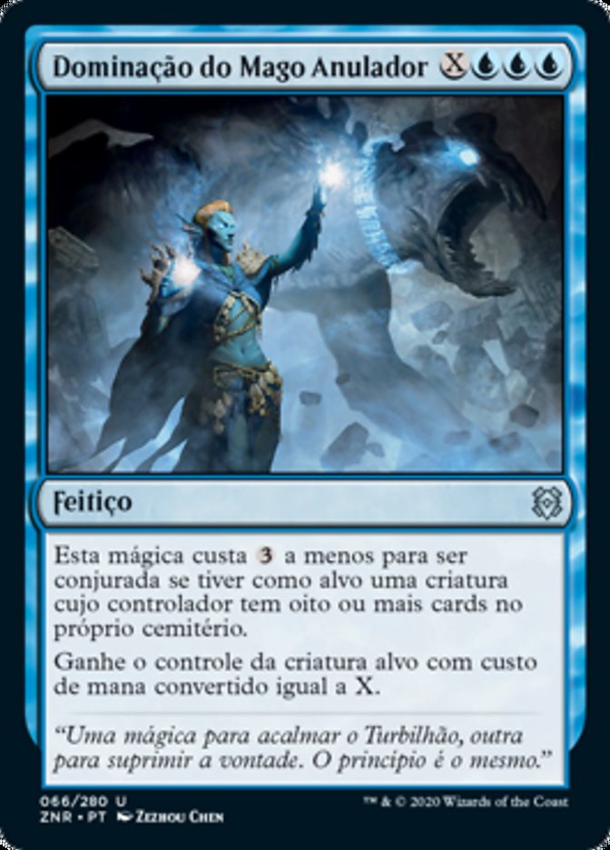 Dominação do Mago Anulador / Lullmage's Domination - Magic: The Gathering - MoxLand